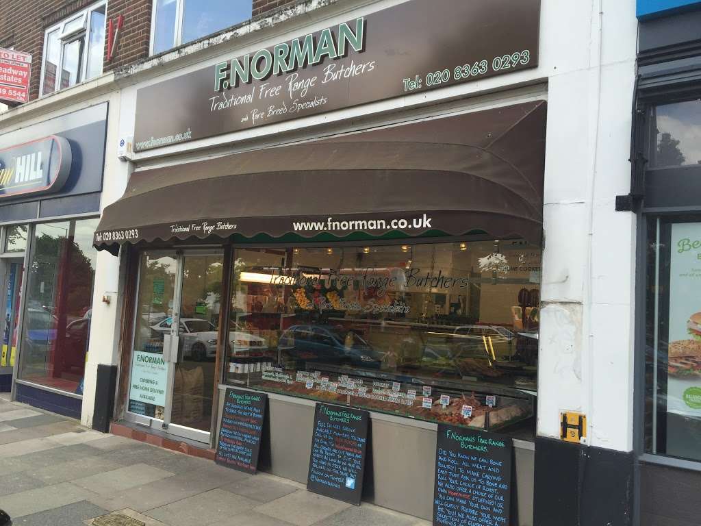 F. Norman | 199 Bramley Rd, London N14 4XA, UK | Phone: 020 8363 0293