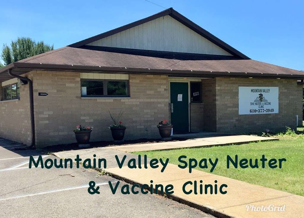 Mountain Valley Spay/Neuter and Vaccine Clinic | 5730 Interchange Rd, Lehighton, PA 18235, USA | Phone: (610) 377-3949