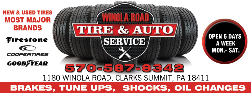 Winola Road Tire & Auto Service | 1180 Winola Rd Unit 2, Clarks Summit, PA 18411, USA | Phone: (570) 587-8342