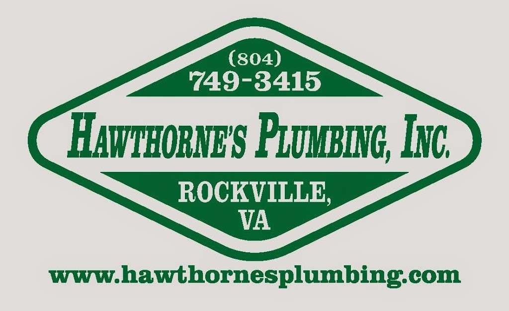 Hawthornes Plumbing, Inc | 12032 Walnut Hill Dr, Rockville, VA 23146, USA | Phone: (804) 749-3415