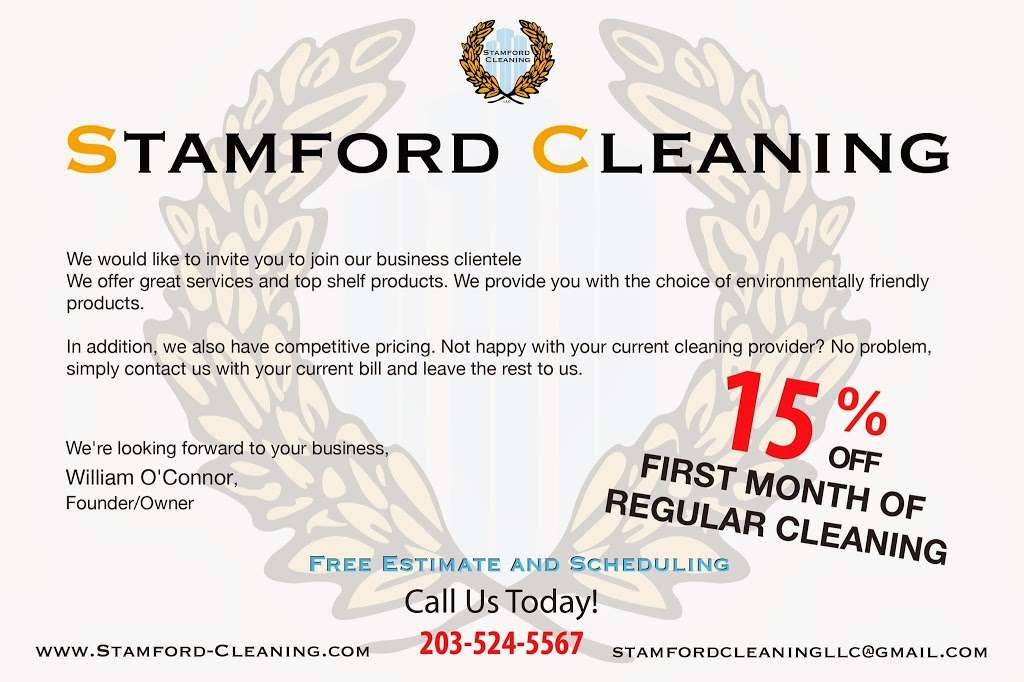 Stamford Cleaning, LLC | 333 Valley Rd, Cos Cob, CT 06807, USA | Phone: (203) 524-5567