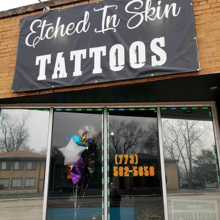 Etched In Skin LLC | 10725 S Ridgeland Ave, Chicago Ridge, IL 60415 | Phone: (773) 582-5650