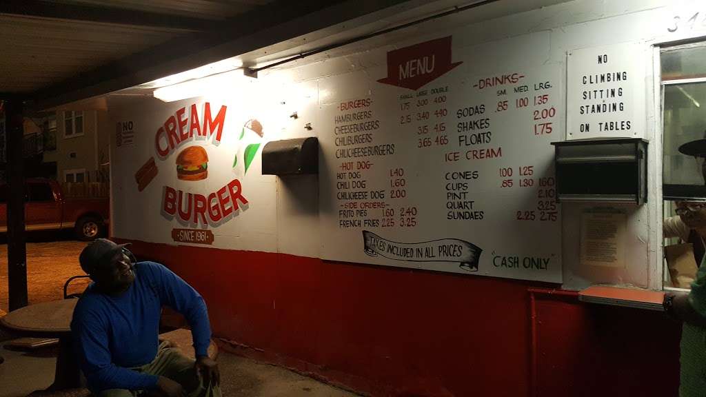 Cream Burger | 3481 Elgin St, Houston, TX 77004 | Phone: (713) 659-7660