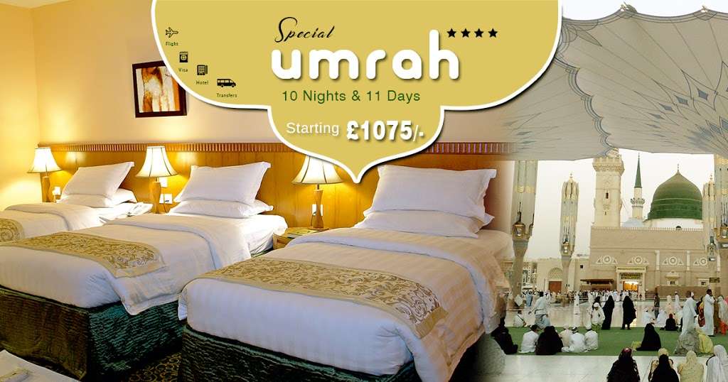 Tailor Made Umrah | 223 Twickenham Rd, Isleworth TW7 6DH, UK | Phone: 020 8819 1431