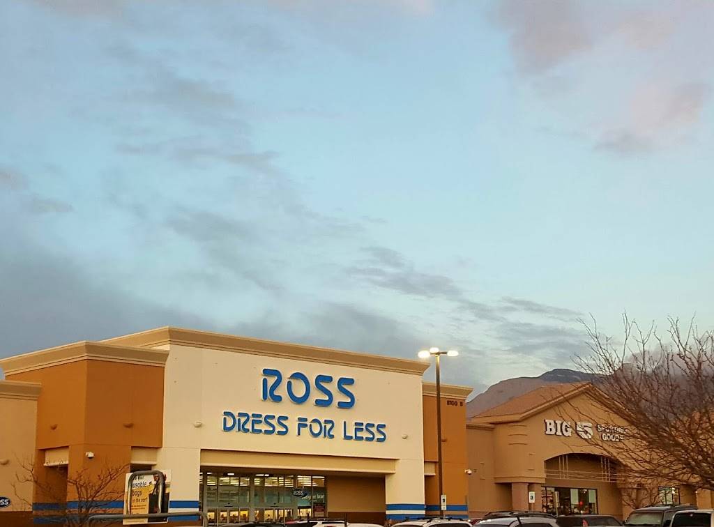 Ross Dress for Less | 8100 Wyoming Blvd NE Ste B, Albuquerque, NM 87113, USA | Phone: (505) 821-2328