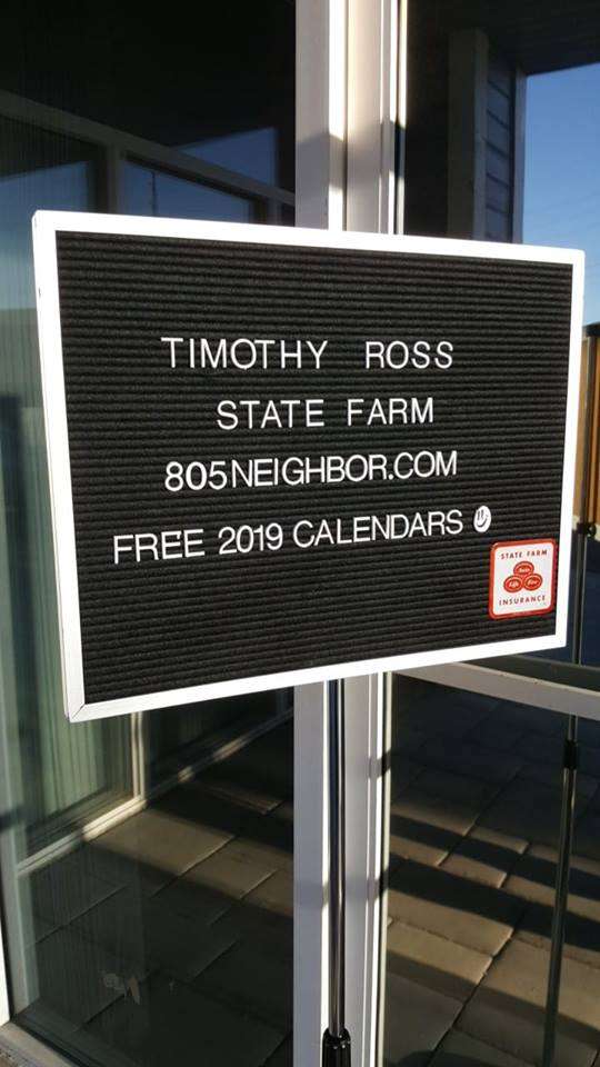 Timothy Ross State Farm Insurance Agent | 4227 E Main St Suite 120, Ventura, CA 93003, USA | Phone: (805) 987-9104