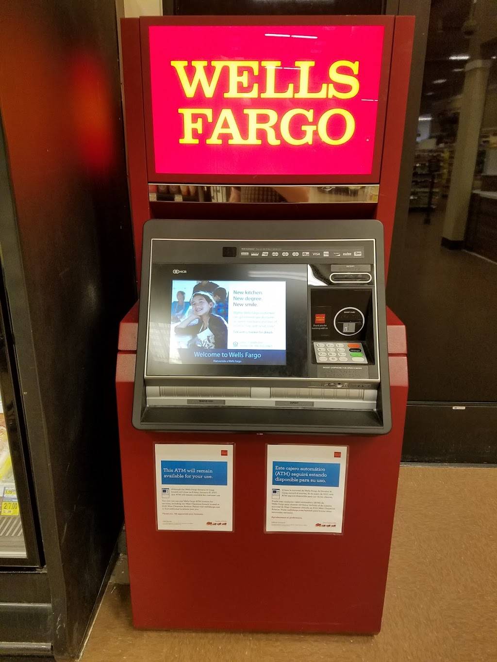 Wells Fargo ATM | 4850 W Craig Rd, Las Vegas, NV 89130, USA | Phone: (800) 869-3557