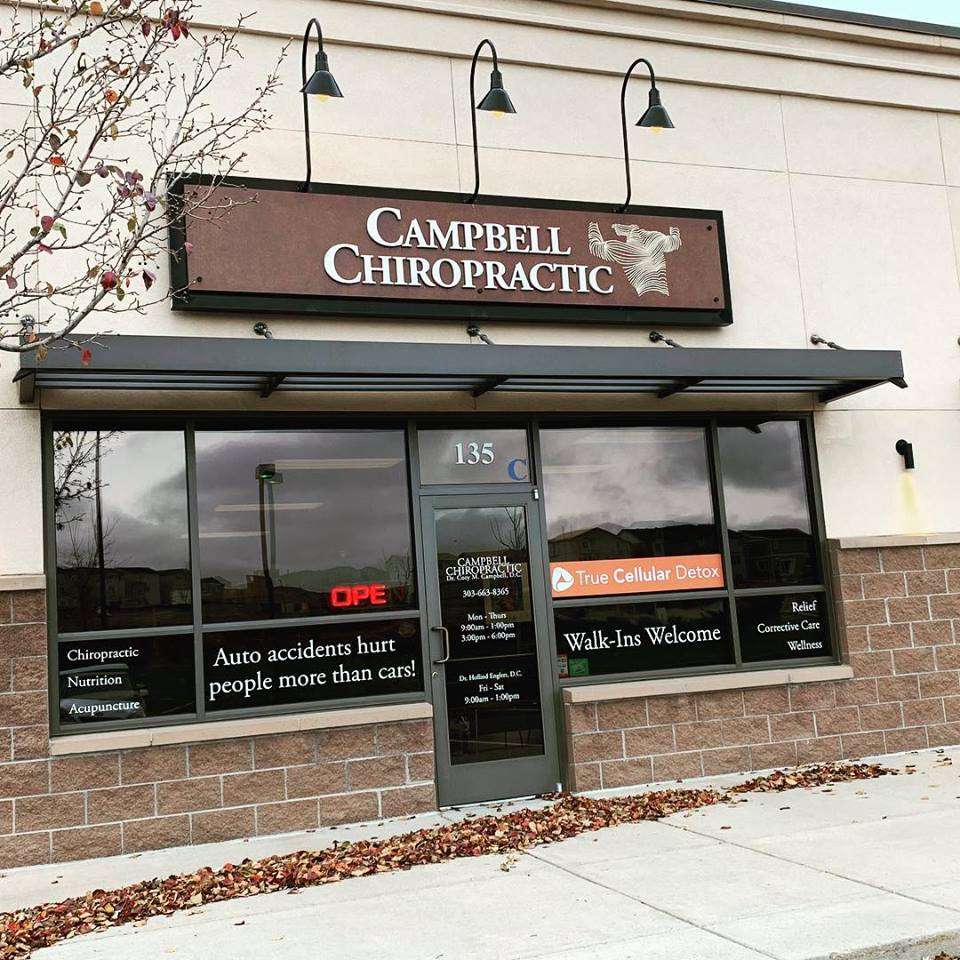 Campbell Chiropractic | 3750 Dacoro Ln #135, Castle Rock, CO 80109, USA | Phone: (303) 663-8365