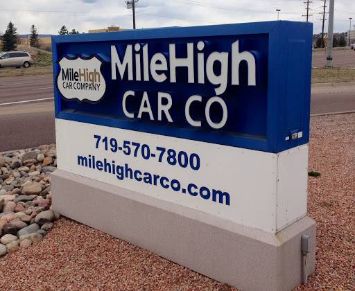 Mile High Car Company | 1480 Ainsworth St, Colorado Springs, CO 80915, United States | Phone: (719) 570-7800