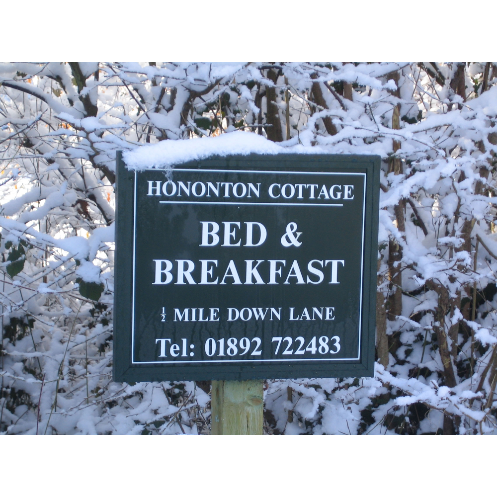 Hononton Cottage Bed and Breakfast | Simon Marston, Palmers Green Ln, Brenchley, Tonbridge TN12 7BJ, UK | Phone: 01892 722483