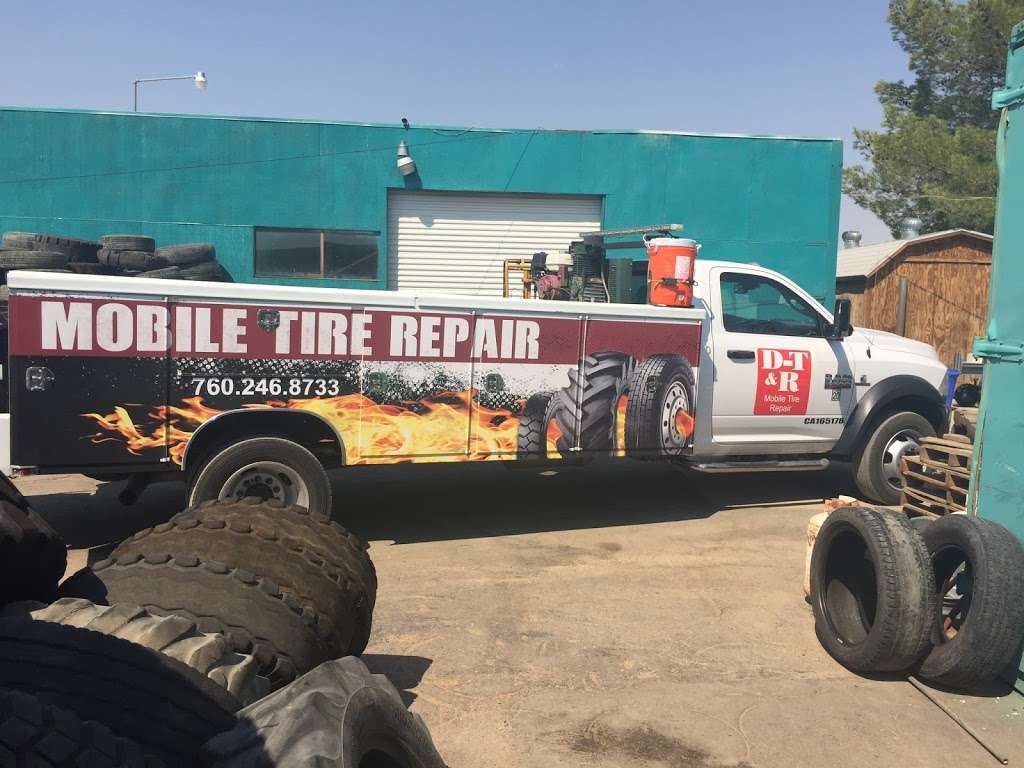 D-T & R Mobile Tire Repair | 12005 Aztec Ln, Adelanto, CA 92301, USA | Phone: (760) 246-8733