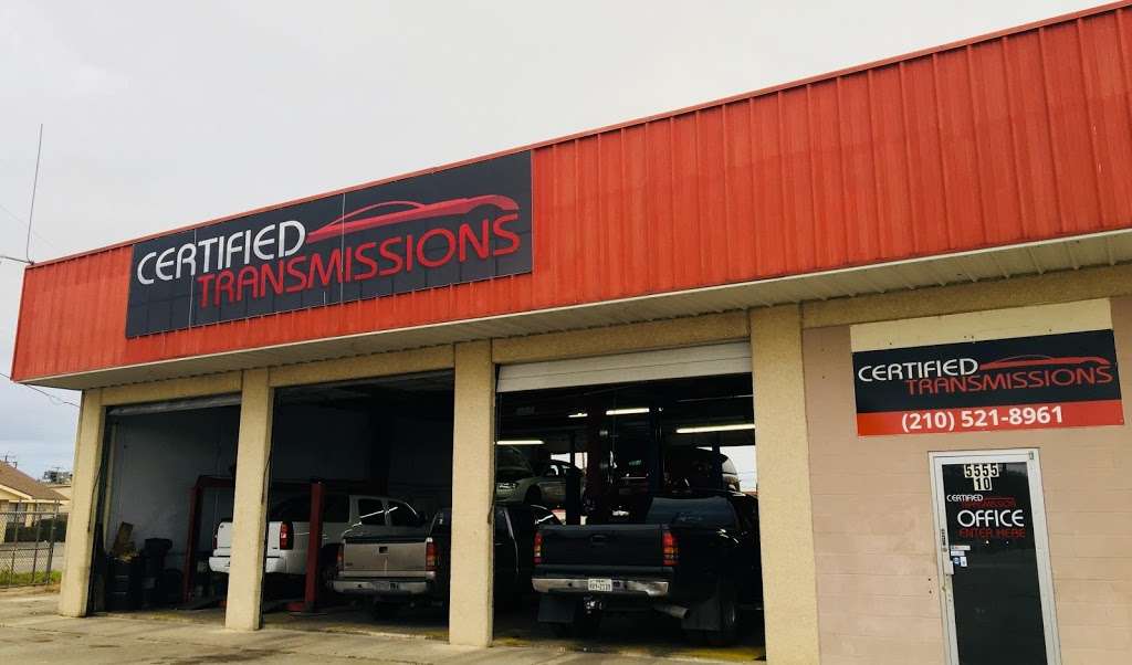 Certified Transmissions | 5555 Timberhill #10, San Antonio, TX 78238 | Phone: (210) 521-8961