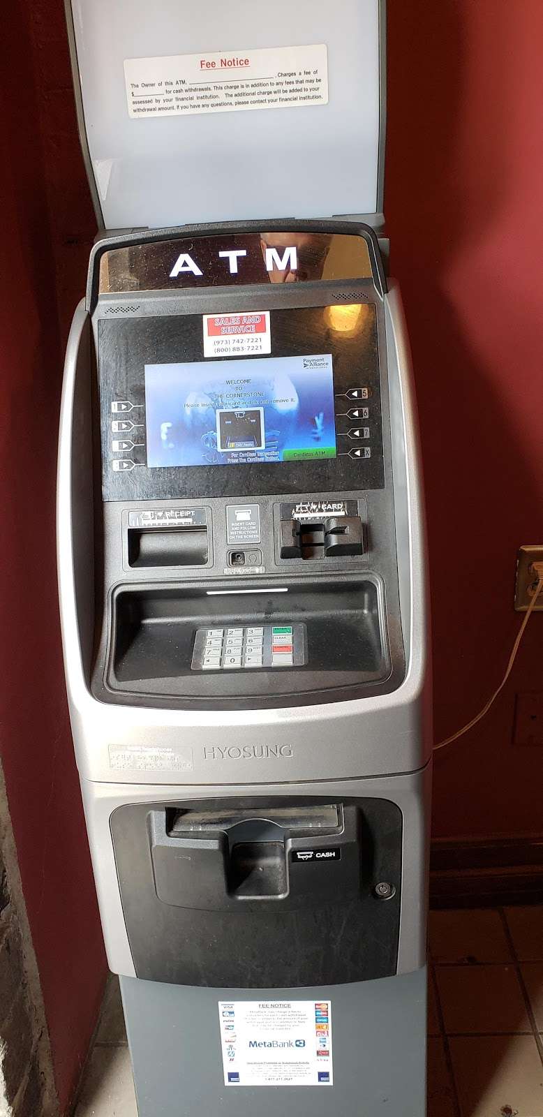 ATM -Hyosung | 84 Broadway, Hillsdale, NJ 07642, USA | Phone: (973) 742-7221