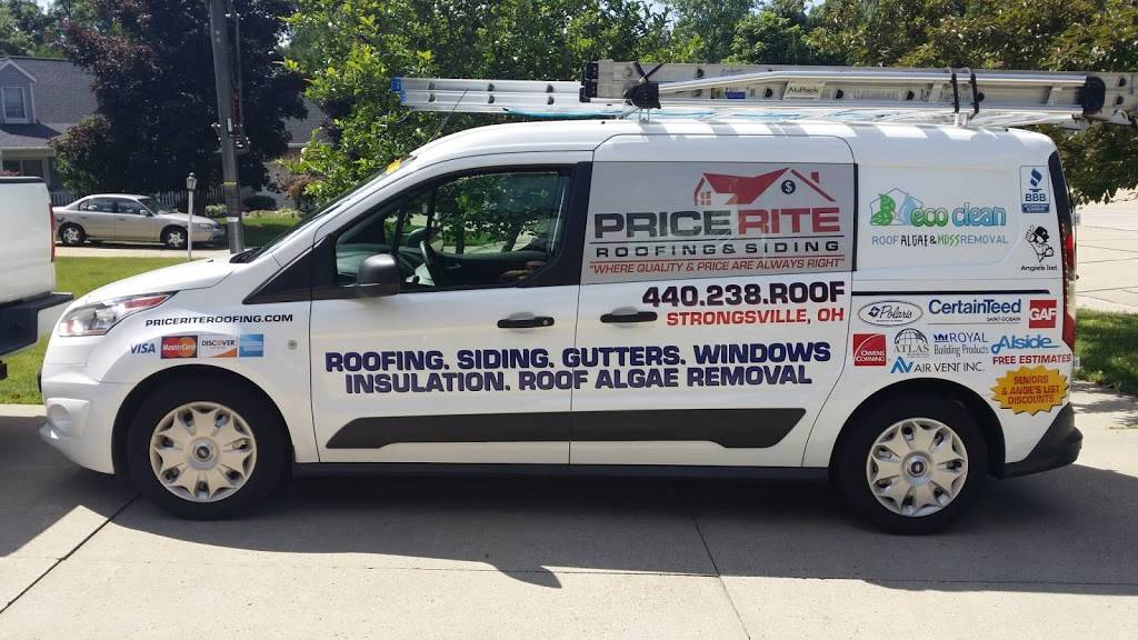 Price Rite Roofing & Siding | 15110 Foltz Pkwy b, Strongsville, OH 44149, USA | Phone: (440) 238-7663