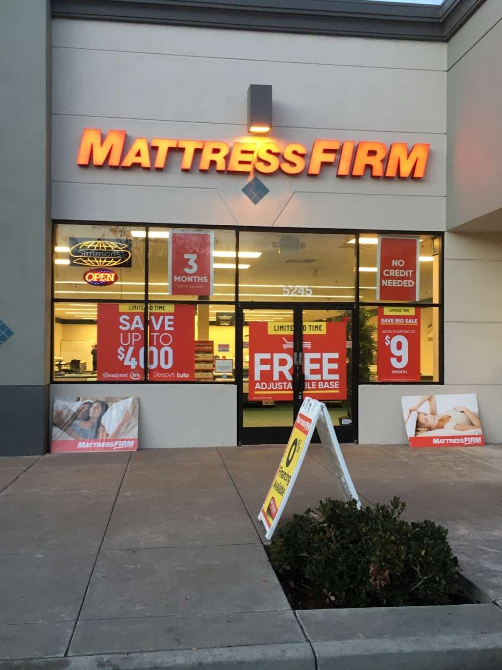 Mattress Firm Santa Clara | 5245 Stevens Creek Blvd, Santa Clara, CA 95051, USA | Phone: (408) 248-2164