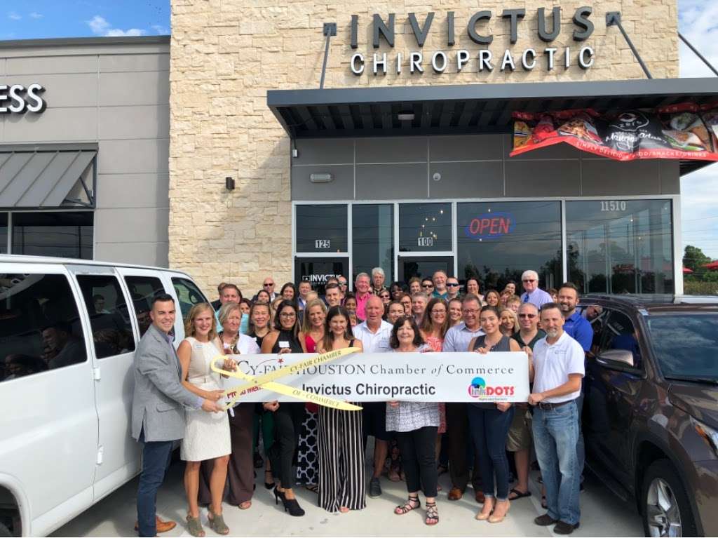 Invictus Chiropractic | 11510 Barker Cypress Rd #125, Cypress, TX 77433 | Phone: (832) 900-9922