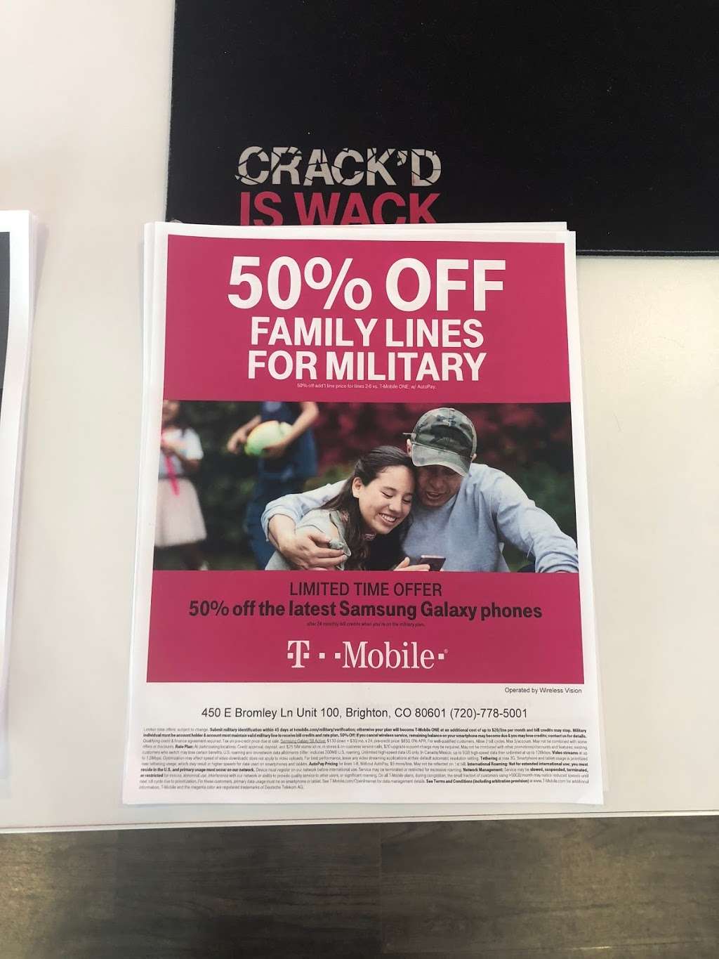 T-Mobile | 450 E Bromley Ln Unit 100, Brighton, CO 80601, USA | Phone: (720) 778-5001