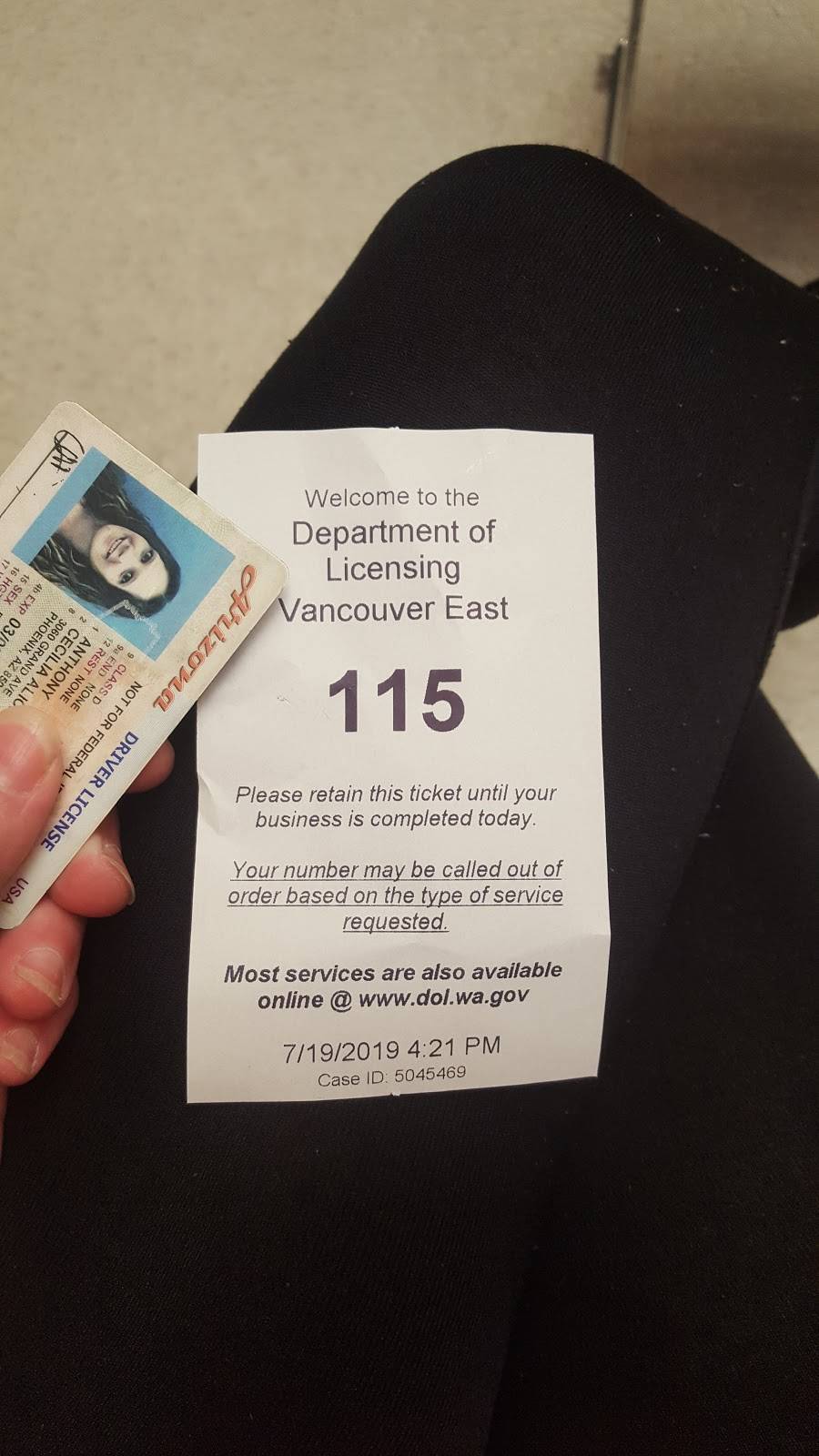 East Vancouver Driver License Office 1301 NE 136th Ave, Vancouver, WA