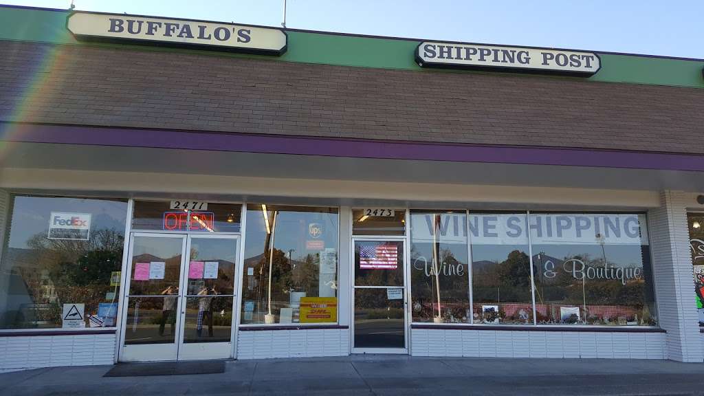 Buffalos Shipping Post | 2471 Solano Ave, Napa, CA 94558, USA | Phone: (707) 226-7942