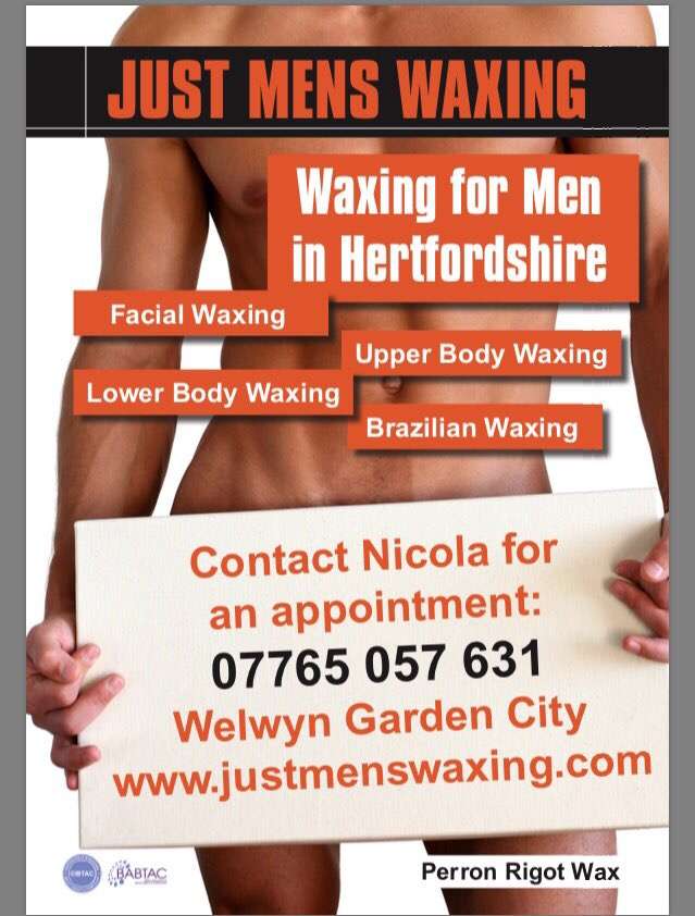 Just Mens Waxing | 8 Maple Grove, Welwyn Garden City AL7 1NH, UK | Phone: 07765 057631