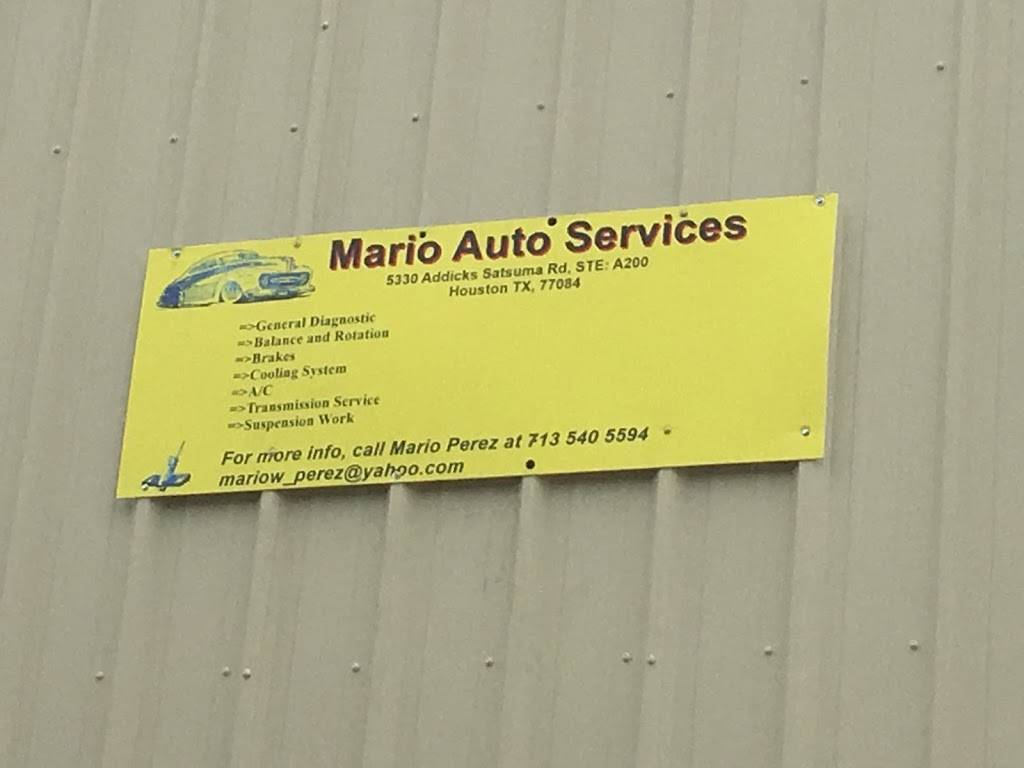 Mario Auto Services | 5330 Addicks Satsuma Rd A-200, Houston, TX 77084, USA | Phone: (713) 540-5594