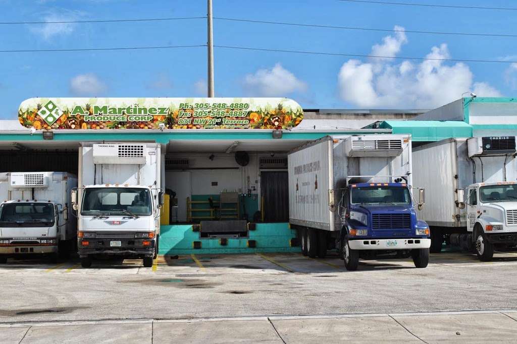 A Martinez Produce Corporation | 831 NW 21st Terrace, Miami, FL 33127, USA | Phone: (305) 548-4880