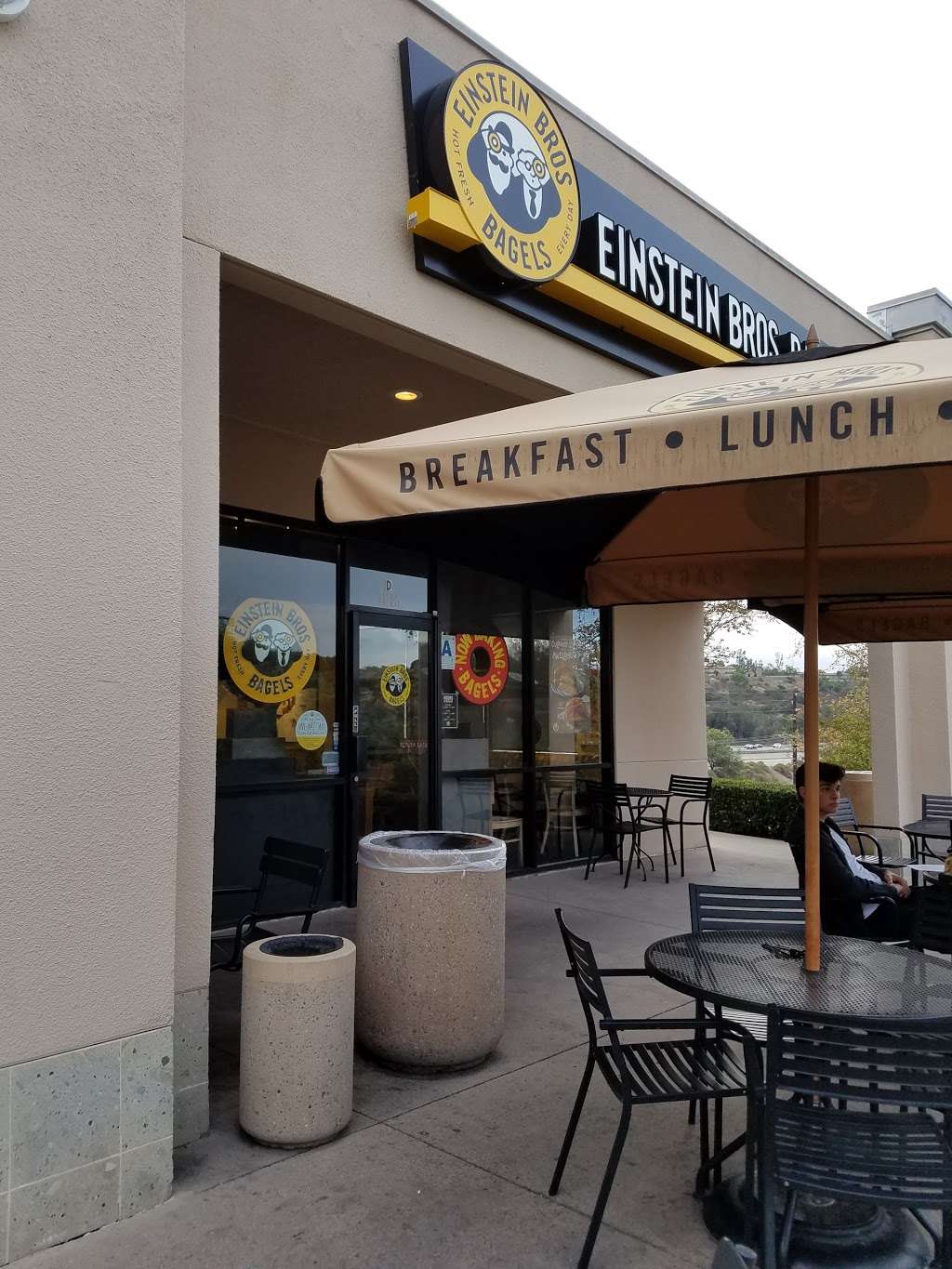 Einstein Bros. Bagels | 3675 Murphy Canyon Rd Ste 104, San Diego, CA 92123, USA | Phone: (858) 569-6944