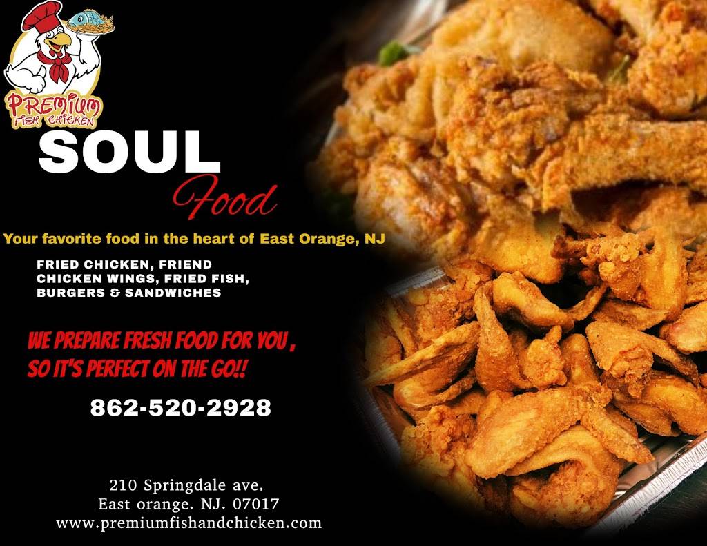 Ambassador Fish & Chicken | 210 Springdale Ave, East Orange, NJ 07017, USA | Phone: (862) 520-2928