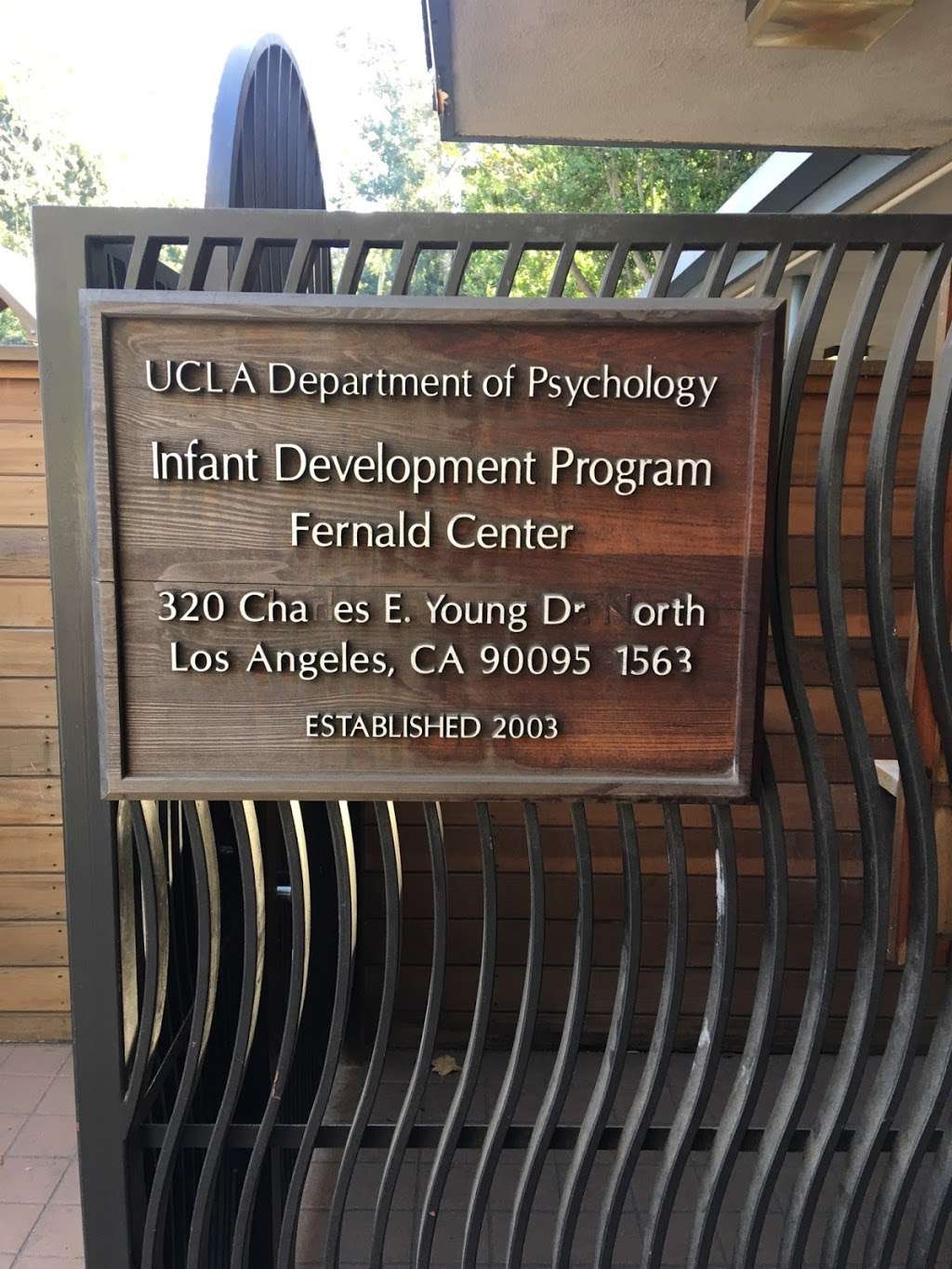 Megan E. Daly Infant Development Program | 320 Charles E Young Dr N, Los Angeles, CA 90095, USA | Phone: (310) 206-0633