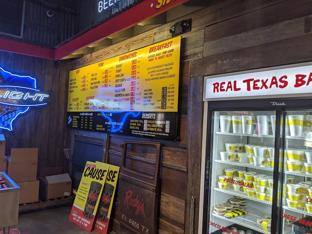 Rudys "Country Store" and Bar-B-Q | 3550 Joe Battle Blvd, El Paso, TX 79938, USA | Phone: (915) 263-8780