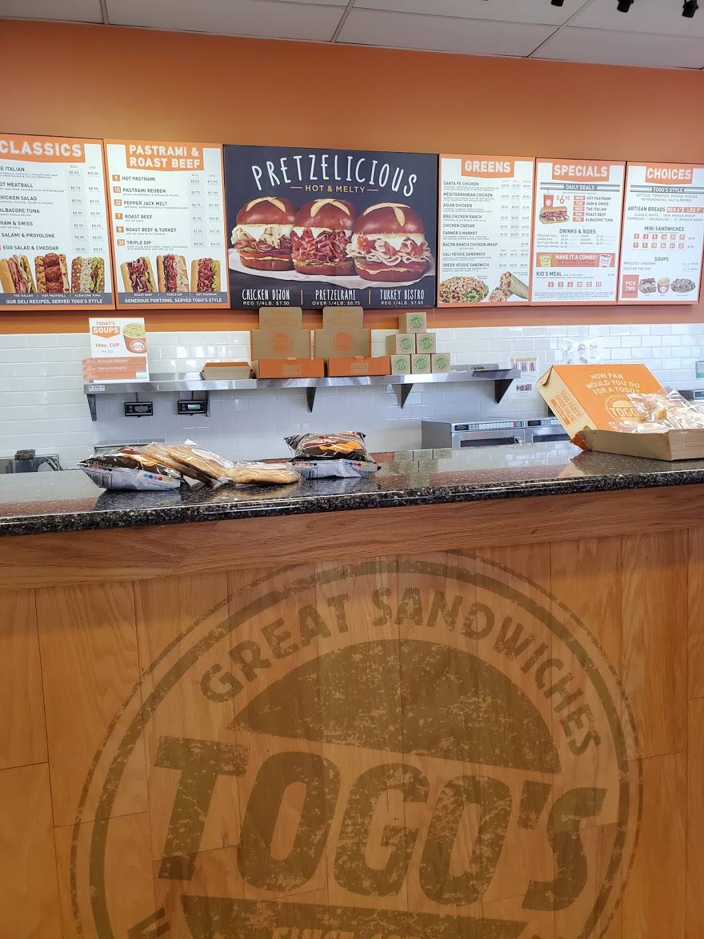 TOGOS Sandwiches | 7101 W. Yorktown Ave., Bldg. #3, Ste. 108, Huntington Beach, CA 92648 | Phone: (714) 536-9776