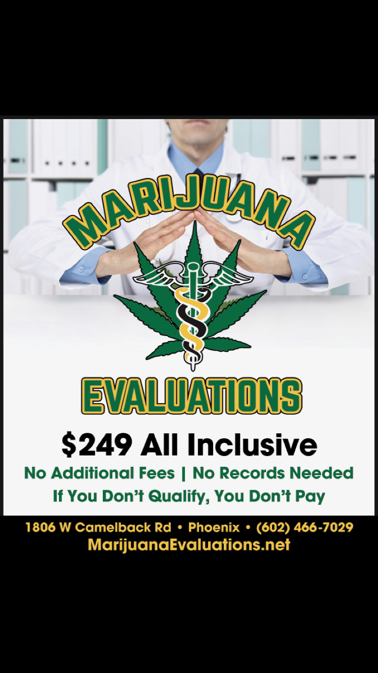 Marijuana Evaluations Mesa | 1342 W University Dr, Mesa, AZ 85201, USA | Phone: (480) 466-7021