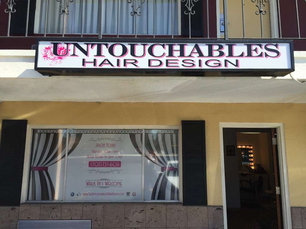 The Untouchables Hair Design | 3500 Paradise Rd #101, Las Vegas, NV 89169, USA | Phone: (702) 737-6011