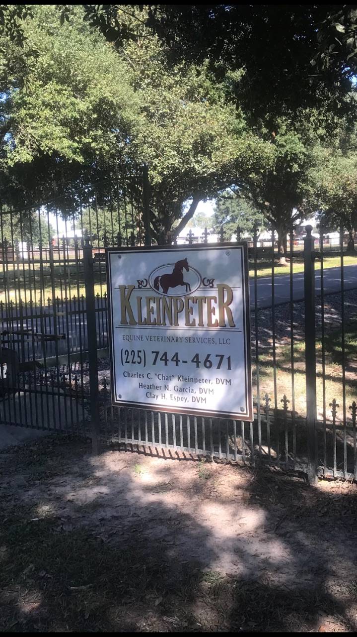 Kleinpeter Equine Veterinary Services | 39088 LA-42, Prairieville, LA 70769, USA | Phone: (225) 744-4671