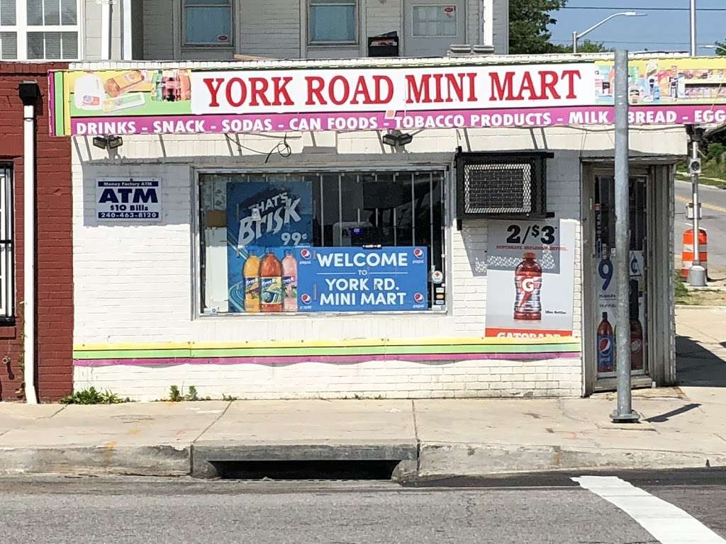 York Road Mini Mart | 4668 York Rd, Baltimore, MD 21212, USA