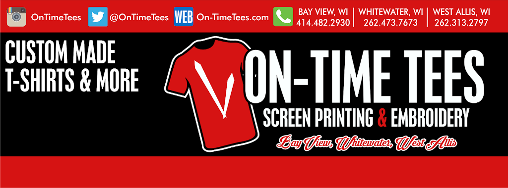 OnTime Promo & Apparel | 218 Elkhorn Rd, Whitewater, WI 53190, USA | Phone: (262) 473-7673