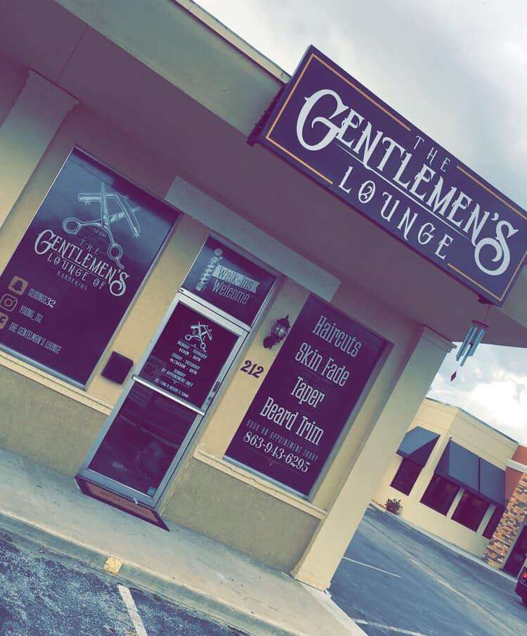 The Gentlemens Lounge of Barbering | 212 E Canal St, Mulberry, FL 33860, USA | Phone: (863) 943-6295