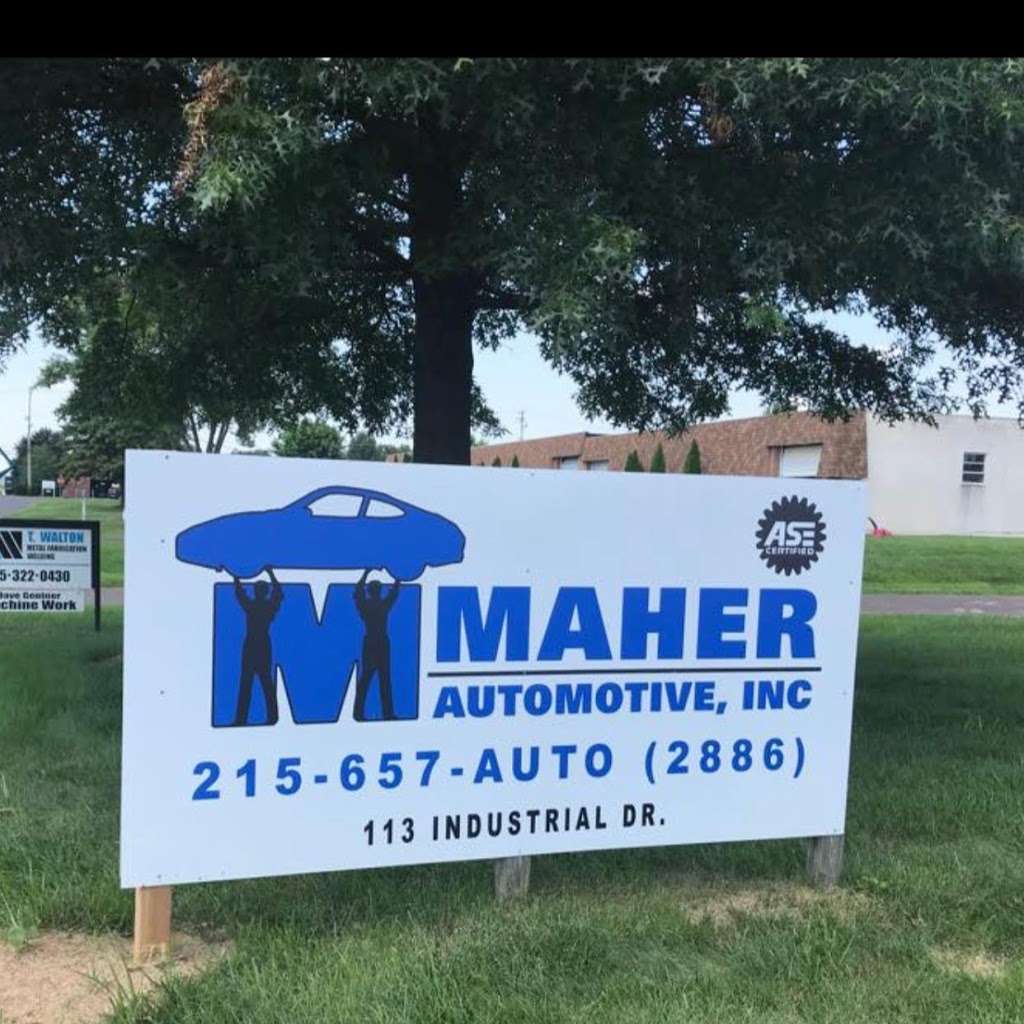 Maher Automotive Inc. | 113 Industrial Dr, Ivyland, PA 18974, USA | Phone: (215) 657-2886