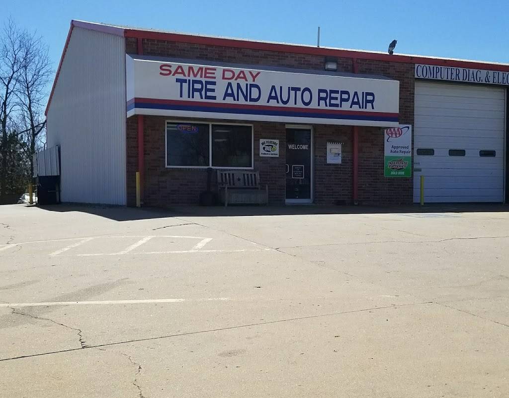 Same Day Auto Repair Tire Pros - Berryhill | 6130 W 41st St, Tulsa, OK 74107, United States | Phone: (918) 992-3163