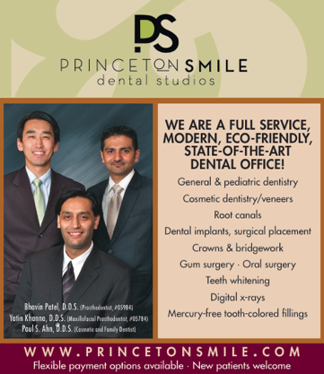 Princeton Smile Dental Studios | 9538, 870 Mapleton Rd, Princeton, NJ 08540, USA | Phone: (609) 951-9595