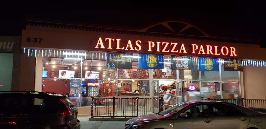 Atlas Pizza Parlor | 637 San Mateo Ave, San Bruno, CA 94066 | Phone: (650) 588-5888