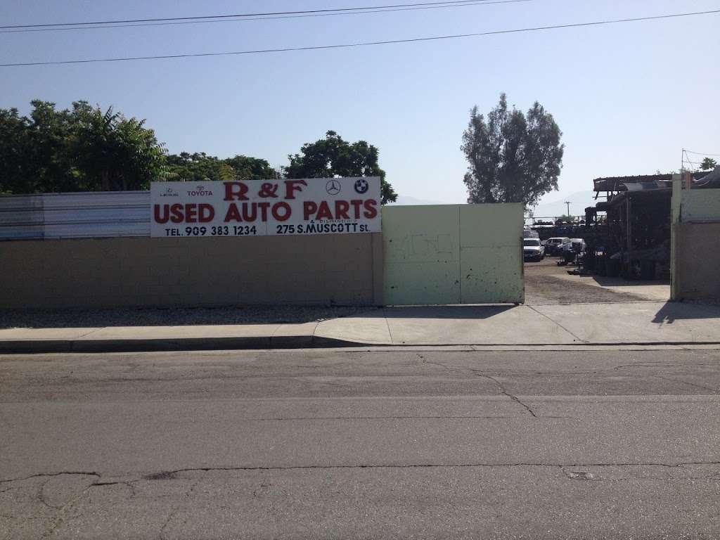 R & F Used Auto Parts | 275 S Muscott St, San Bernardino, CA 92410, USA | Phone: (909) 383-1234