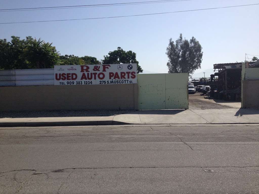 R & F Used Auto Parts 275 S Muscott St, San Bernardino, CA 92410, USA