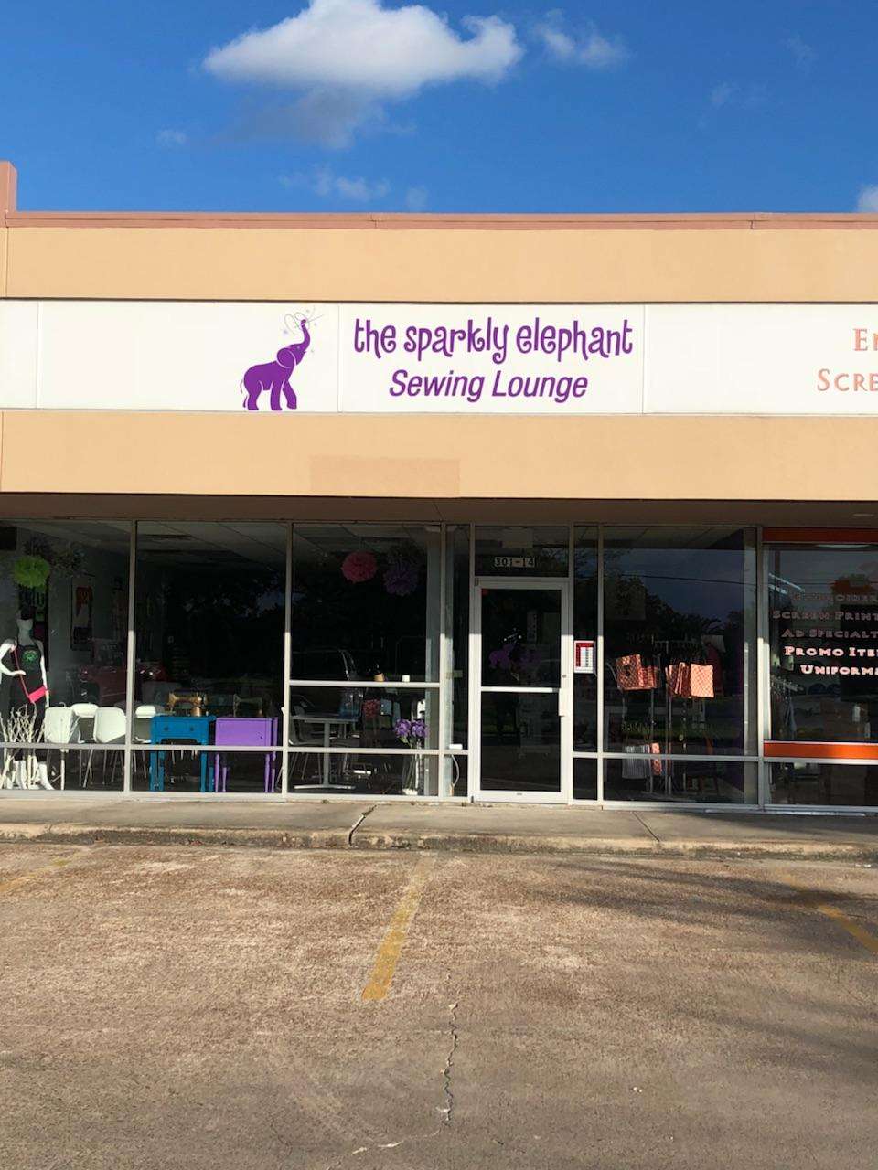 Sparkly Elephant Sewing Lounge | 301 W Edgewood Dr #14, Friendswood, TX 77546 | Phone: (832) 895-9208