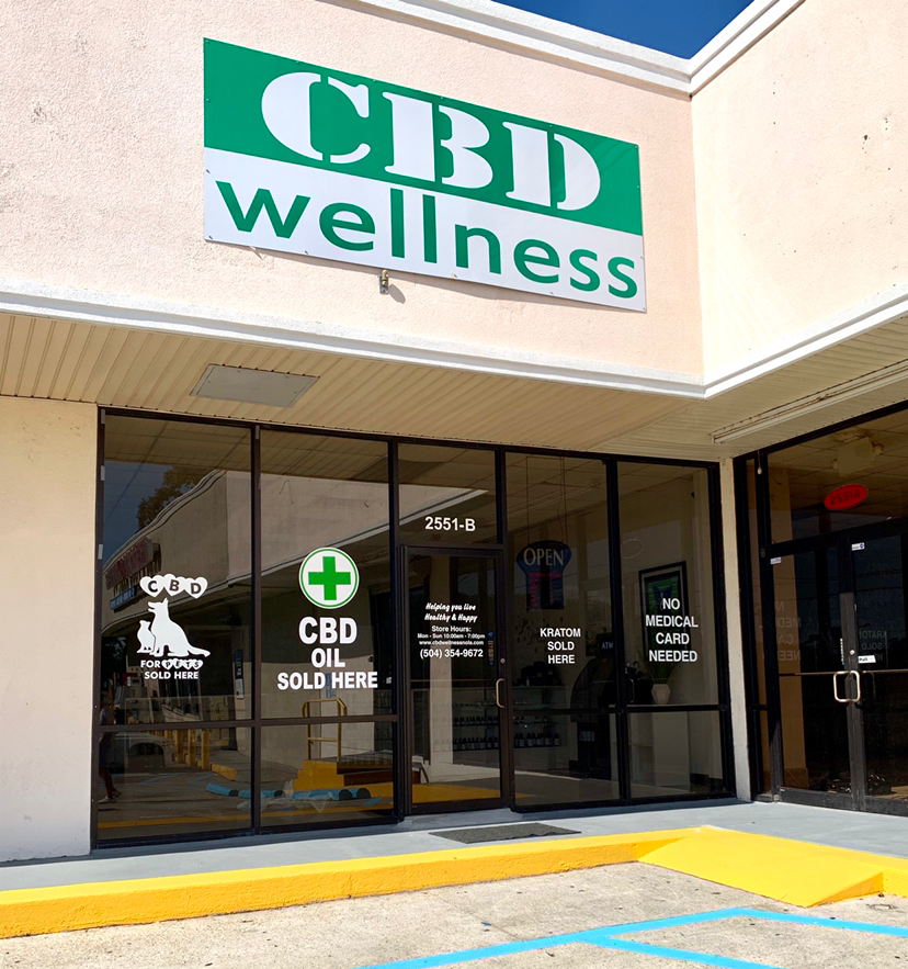 CBD Wellness LLC | 2551 Ames Blvd Suite A, Marrero, LA 70072, USA | Phone: (504) 354-9672