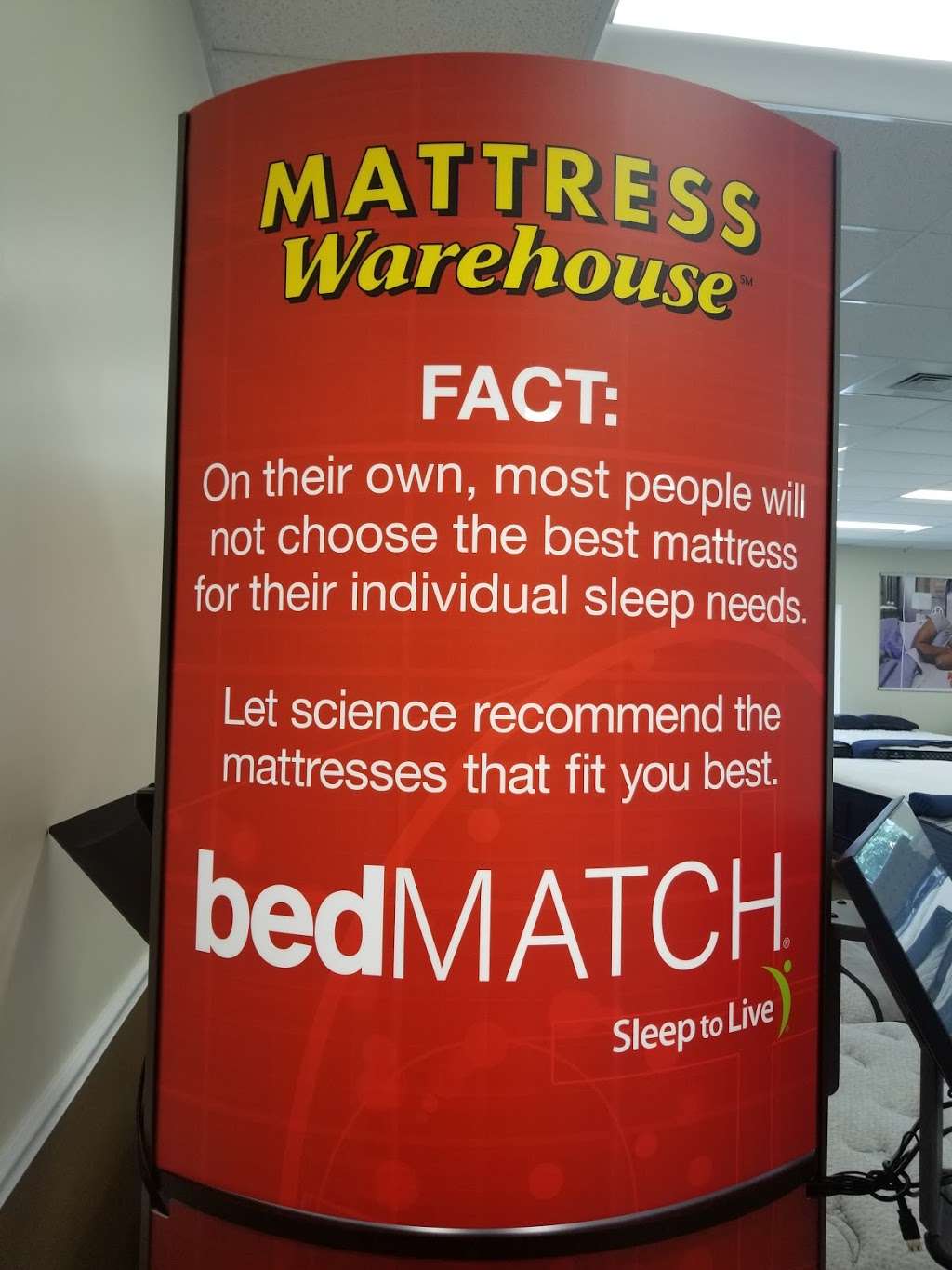 Mattress Warehouse of Salisbury - East | 821 E Innes St, Salisbury, NC 28144, USA | Phone: (980) 330-3005