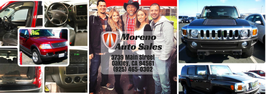 Moreno Auto Sales | 3739 Main St, Oakley, CA 94561, USA | Phone: (925) 465-0302