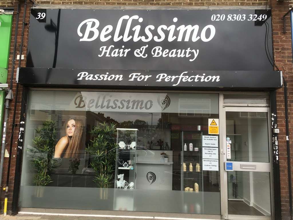 Bellissimo Hair & Beauty | 39 Bellegrove Rd, Welling DA16 3PB, UK | Phone: 020 8303 3249