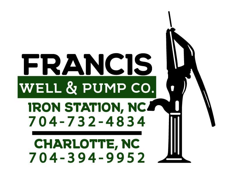 Francis Well & Pump Co. | 1501 Mt Zion Church Rd, Iron Station, NC 28080 | Phone: (704) 732-4834