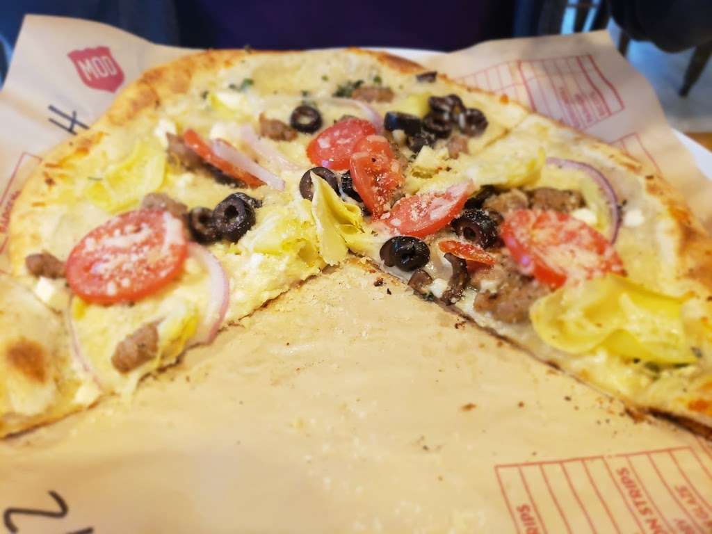 MOD Pizza | 15127 Ballancroft Pkwy Suite 100, Charlotte, NC 28277, USA | Phone: (980) 999-4900